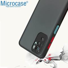 Microcase Xiaomi Redmi Note 10 London Serisi Kılıf - Buzlu Siyah