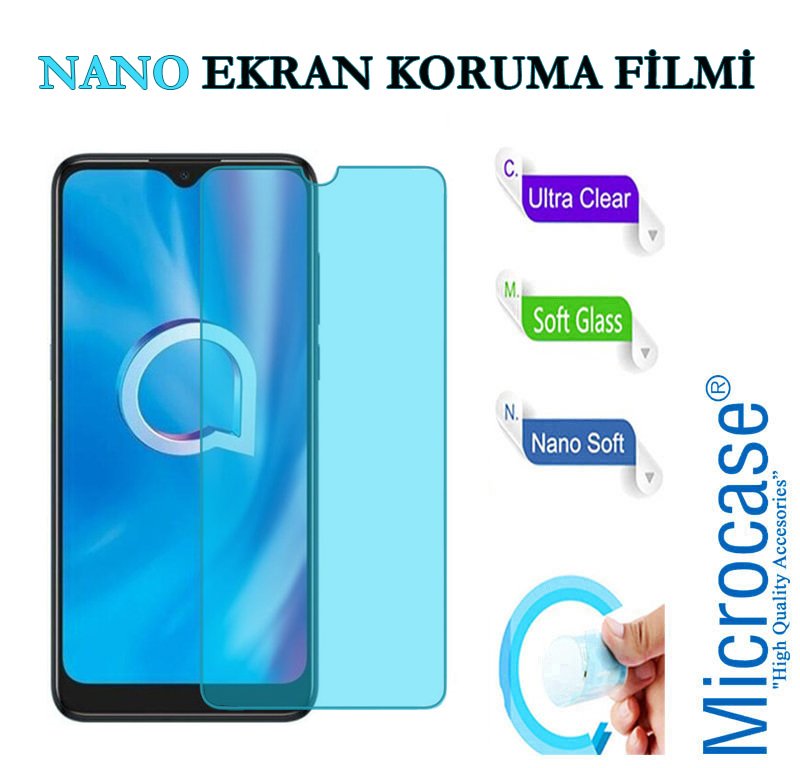 Microcase Alcatel 1S 2020 Nano Esnek Ekran Koruma Filmi