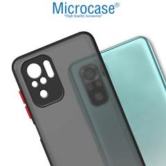 Microcase Xiaomi Redmi Note 10S London Serisi Kılıf - Buzlu Siyah