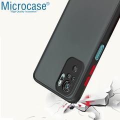 Microcase Xiaomi Redmi Note 10S London Serisi Kılıf - Buzlu Siyah
