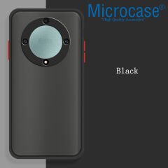 Microcase Honor X9A 5G London Serisi Darbeye Dayanıklı Kılıf - Siyah AL3415