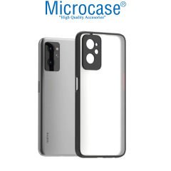Microcase Realme 9i 4G / Oppo A36 London Serisi Darbeye Dayanıklı Kılıf - Siyah AL3415