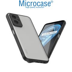 Microcase Realme 9i 4G / Oppo A36 London Serisi Darbeye Dayanıklı Kılıf - Siyah AL3415