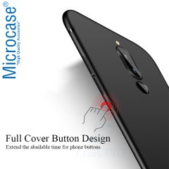 Microcase Xiaomi Redmi 8 Elektrocase Serisi Kamera Korumalı Silikon Kılıf - Siyah