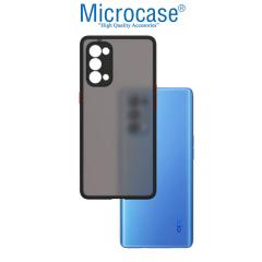 Microcase Oppo Reno 5 (5G) London Serisi Kılıf - Buzlu Siyah
