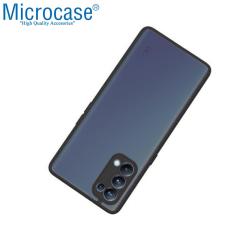 Microcase Oppo Reno 5 (5G) London Serisi Kılıf - Buzlu Siyah