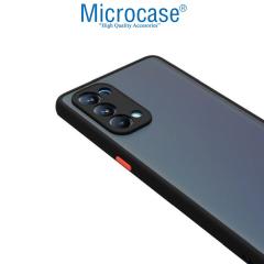 Microcase Oppo Reno 5 (5G) London Serisi Kılıf - Buzlu Siyah