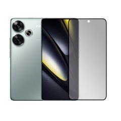 Microcase Poco F6 / Xiaomi Redmi Turbo 3 5G Tam Kaplayan Çerçeveli Mat Cam Koruma - AL3124
