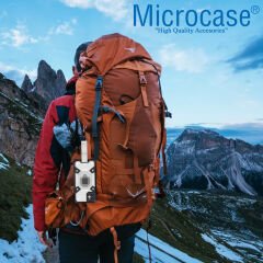 Microcase Samsung Galaxy S22 Plus Capsule Serisi Kayış Askılı Yüzük Standlı Armor Kılıf - AL8119