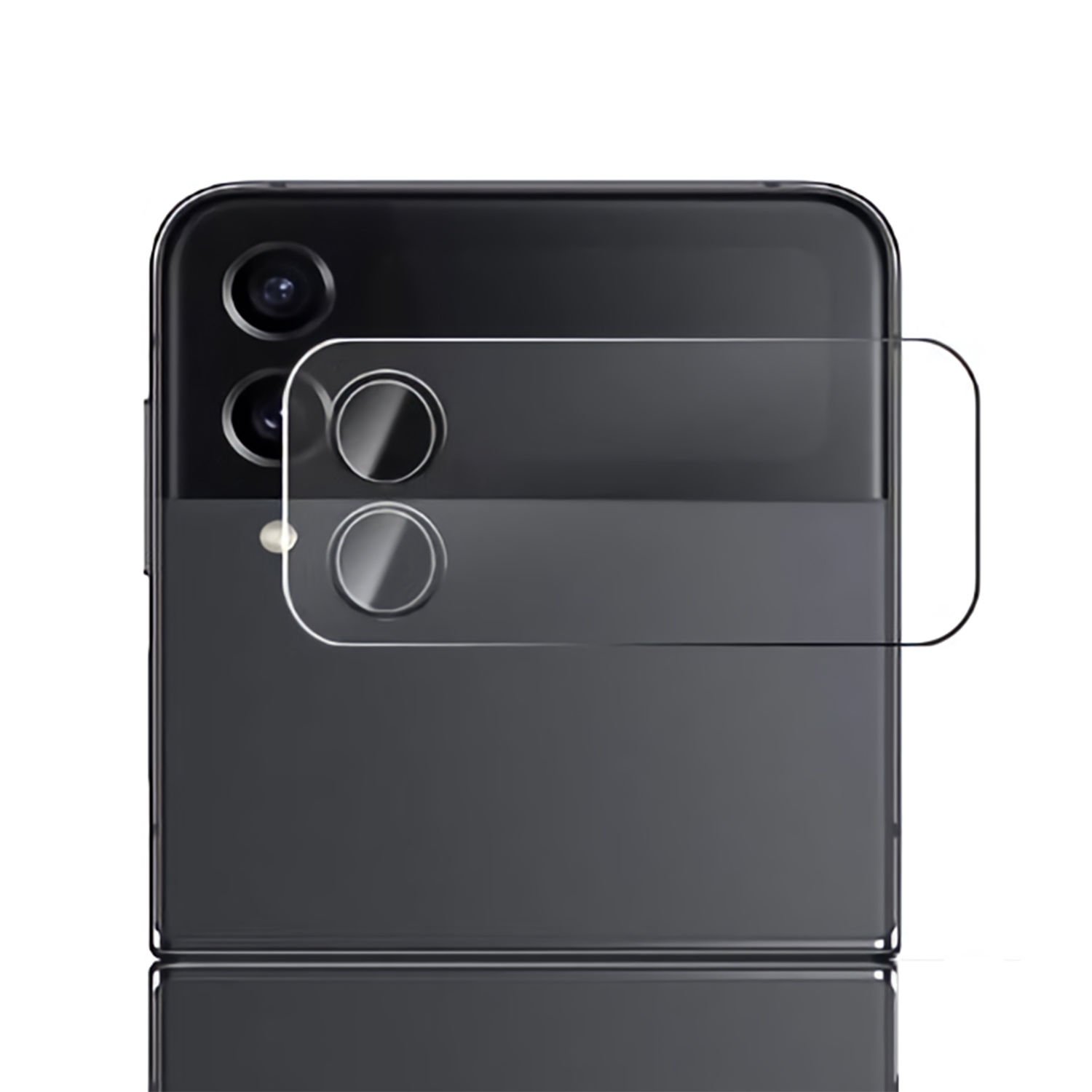Microcase Samsung Galaxy Z Flip 4 Kamera Camı Lens Koruyucu Nano Esnek Film