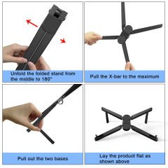 Microcase Notebook Laptop Tablet Telefon Plastik Stand Masaüstü Tutucu 4-11 inch - AL3206