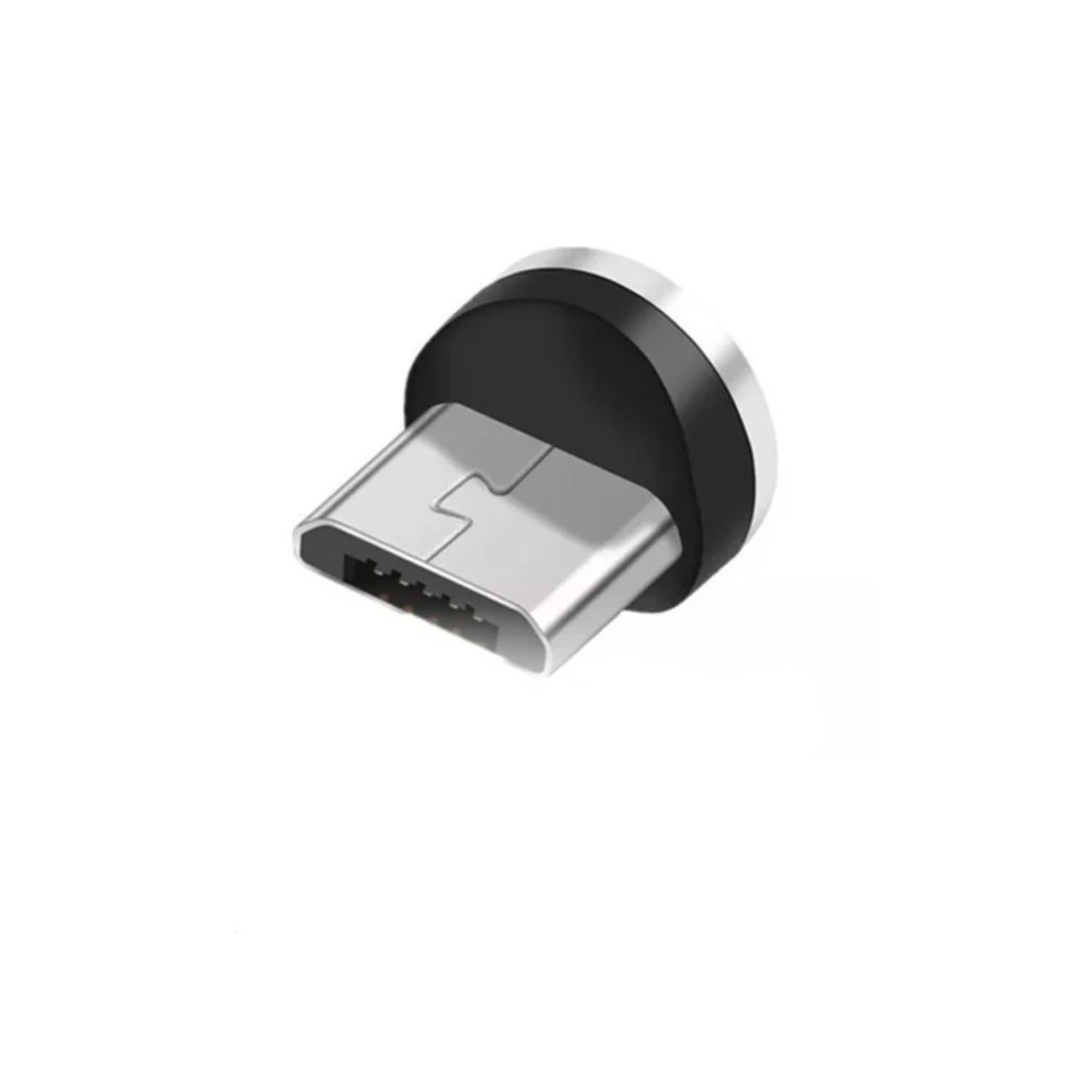 Microcase Yuvarlak Manyetik Mıknatıslı  Şarj Kablosu  Ucu Micro USB-AL4634
