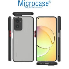 Microcase Realme 10 4G London Serisi Darbeye Dayanıklı Kılıf - Siyah AL3415