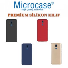Microcase LG K40 Premium Matte Silikon Kılıf + Tempered Glass Cam Koruma (SEÇ)