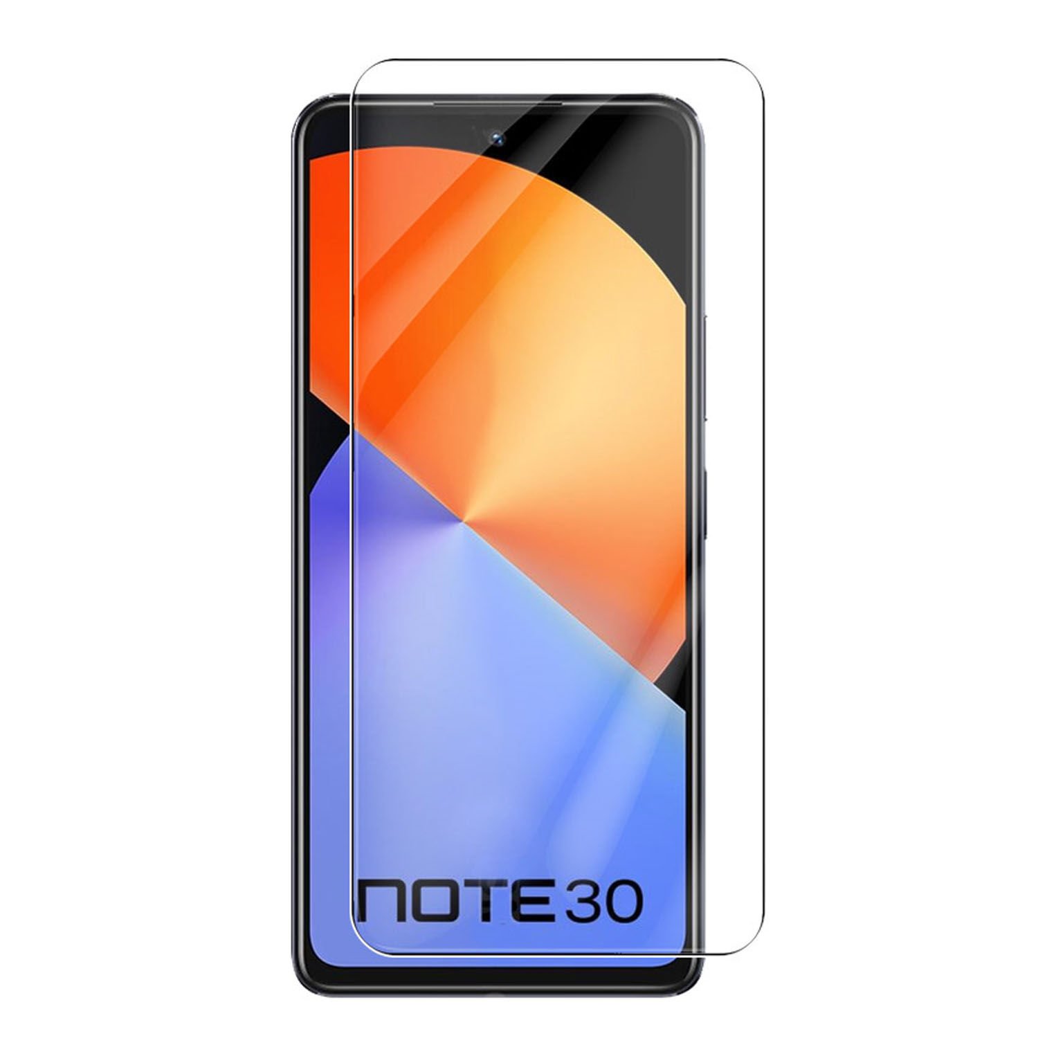 Microcase Infinix Note 30 4G Tempered Glass Cam Ekran Koruyucu - AL3269