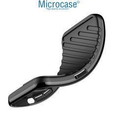Microcase Xiaomi Poco M3 Pro Thunder Serisi Darbeye Dayanıklı Silikon Kılıf - Siyah
