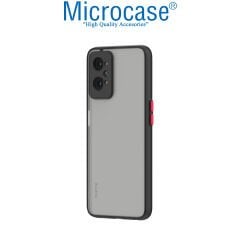 Microcase Realme GT2 / Realme GT Neo2 London Serisi Darbeye Dayanıklı Kılıf - Siyah AL3415