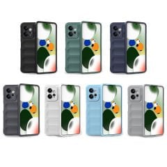 Microcase Xiaomi Redmi Note 12 4G Miami Serisi Darbeye Dayanıklı Silikon Kılıf - AL3420