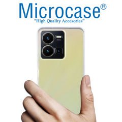 Microcase Vivo Y35 Slim Serisi Soft TPU Silikon Kılıf - Şeffaf AL3324