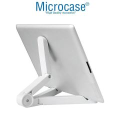 Microcase Xiaomi Redmi Pad Se 8.7 inch Tablet için Bluetooth Klavye + Mouse + Tablet Standı - AL45150 Pembe