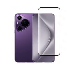 Microcase Huawei Pura 70 Pro / Pura 70 Pro Plus 3D Curved Tam Kaplayan Kavisli Tempered Cam Ekran Koruyucu - AL3282