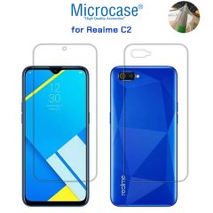 Microcase Realme C2 Full Ön Arka Kaplama Koruma Filmi