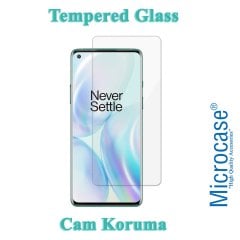 Microcase OnePlus 8 Tempered Glass Cam Ekran Koruma
