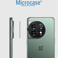 Microcase OnePlus 11 Global Kamera Lens Koruma Halkası - Kapalı Tasarım Siyah AL3401