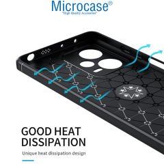 Microcase Xiaomi Redmi Note 12 Pro (Global) Focus Serisi Yüzük Standlı Silikon Kılıf - Siyah AL3363