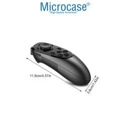 Microcase  VR Sanal Gerçeklik Gözlükleri için Kablosuz Bluetooth Kumanda  Çok Fonksiyonlu Joystick Gamepad-AL4818