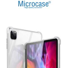 Microcase iPad Pro 12.9 2021 5.Nesil Anti Shock Series Silikon Kılıf - Şeffaf