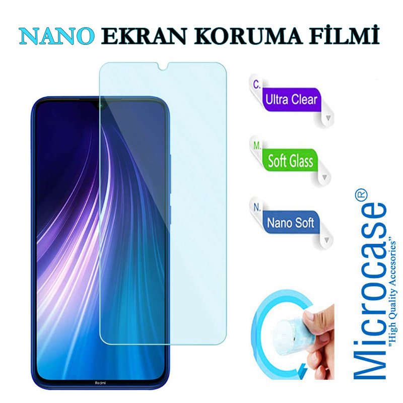 Microcase Xiaomi Redmi Note 8 Nano Esnek Ekran Koruma Filmi