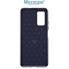 Microcase Xiaomi Redmi Note 10 Pro 5G Thunder Serisi Darbeye Dayanıklı Silikon Kılıf - Mavi