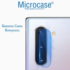 Microcase Samsung Galaxy Note 10 Kamera Camı Lens Koruyucu Nano Esnek Film