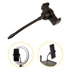 Microcase  2in1 Selfie Ring  Halka Işıklar için   Yedek Parça Telefon Tutucu  Set -AL4817