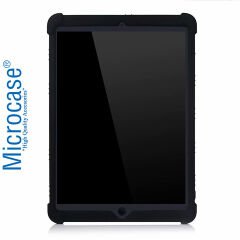 Microcase iPad 10.9 inch 2022 10.Nesil Tablet için Standlı Silikon Kılıf - Siyah AL3309