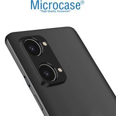 Microcase OnePlus Nord 2T Kamera Lens Koruma Halkası - Kapalı Tasarım Siyah AL3401