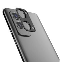 Microcase OnePlus Nord 2T Kamera Lens Koruma Halkası - Kapalı Tasarım Siyah AL3401