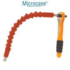 Microcase 22 Parça Esnek Kıvrılır Cırcır Kollu Lokma ve Tornavida Tamir Seti-AL4561