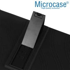 Microcase Huawei MatePad SE 10.4 inch 2022 Tablet için Standlı Silikon Kılıf - Siyah AL3309