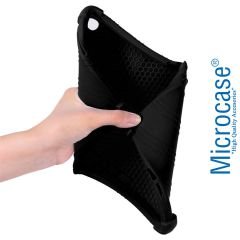 Microcase Huawei MatePad SE 10.4 inch 2022 Tablet için Standlı Silikon Kılıf - Siyah AL3309