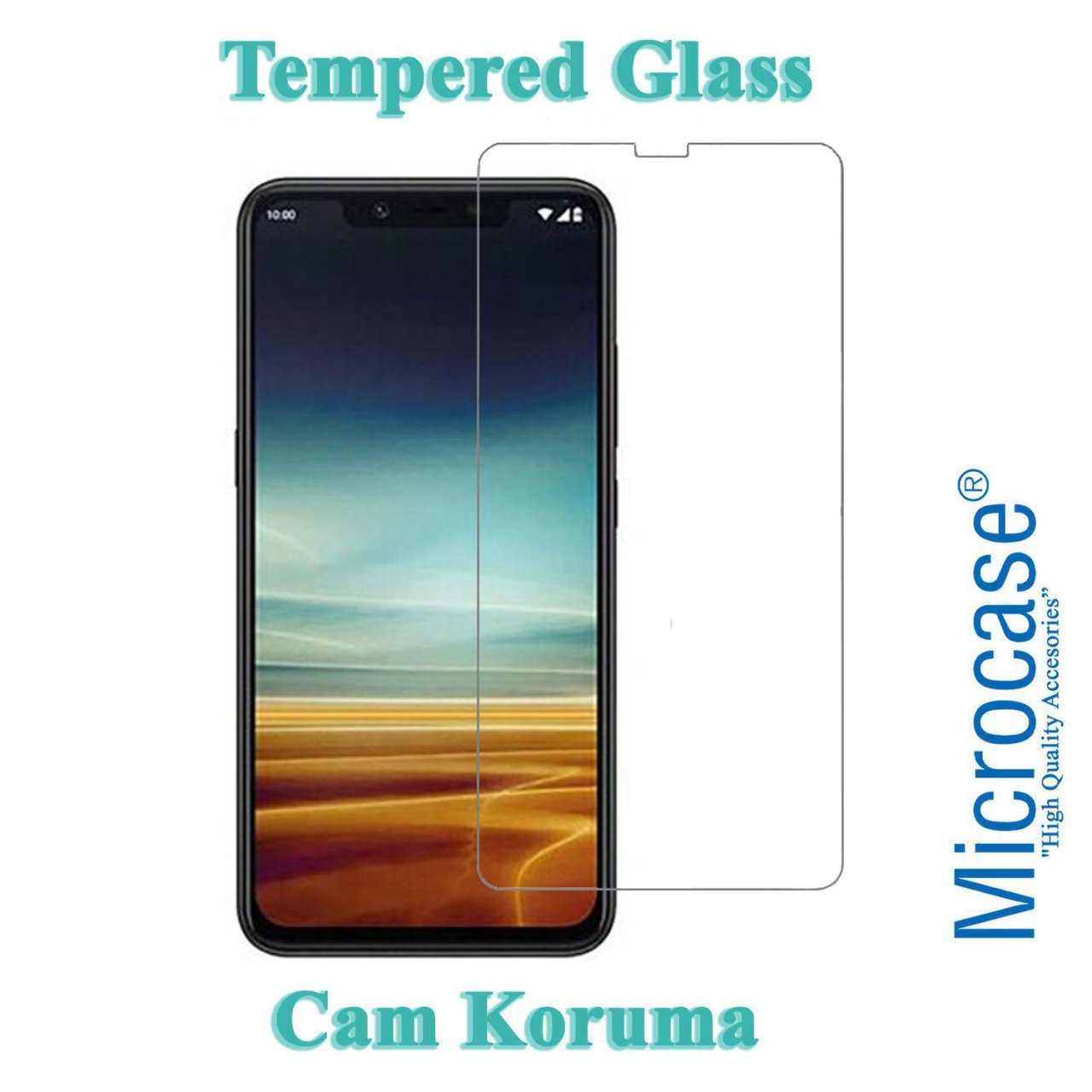 Microcase Casper Via A3 Tempered Glass Cam Ekran Koruma