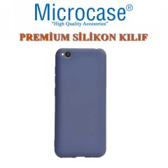 Microcase Xiaomi Redmi Go Premium Matte Silikon Kılıf + Tempered Glass Cam Koruma (SEÇ)