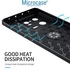 Microcase Xiaomi 13 (Global) Focus Serisi Yüzük Standlı Silikon Kılıf - Siyah AL3363