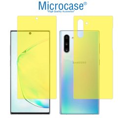 Microcase Samsung Galaxy Note 10 Full Ön Arka Kaplama Koruma Filmi