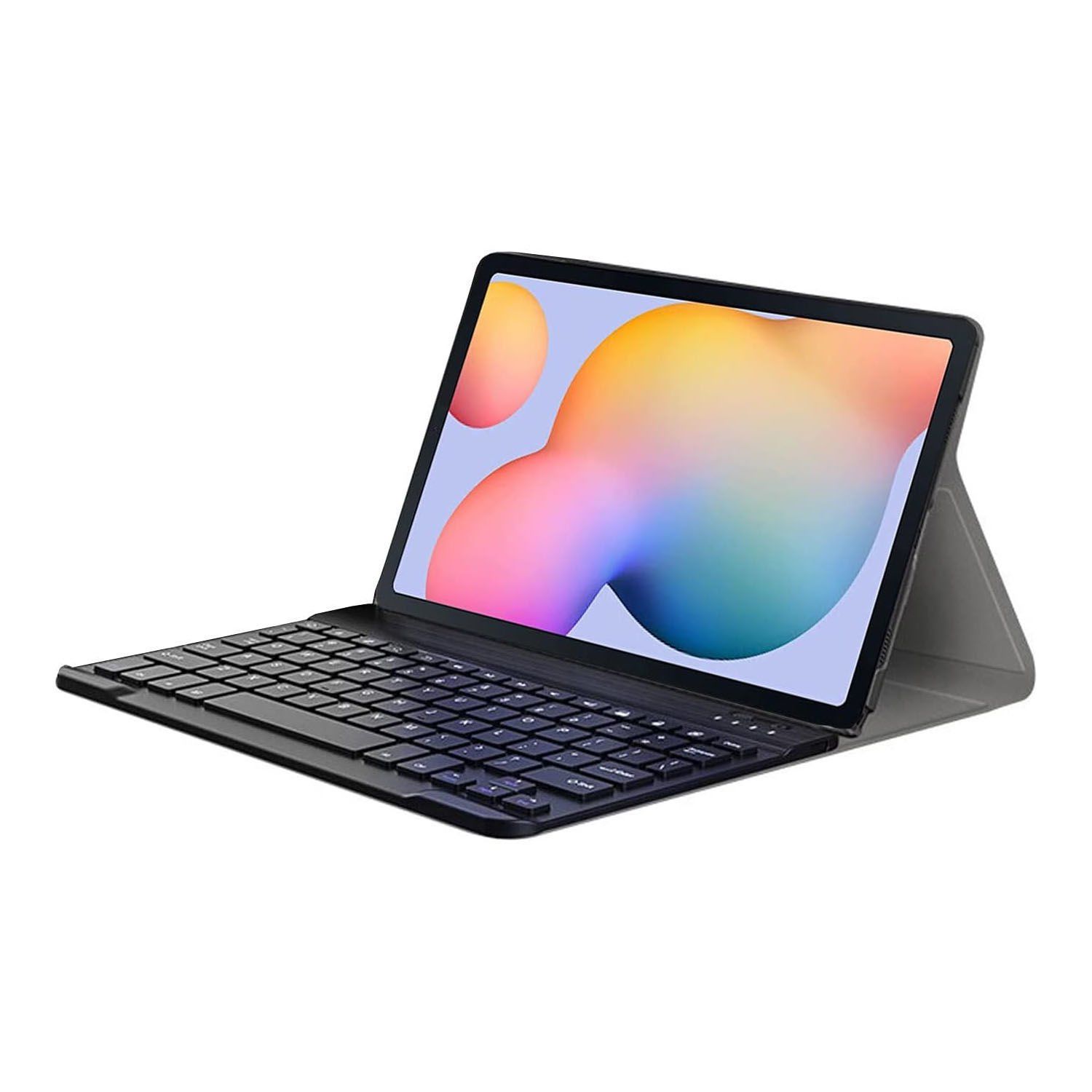 Microcase Poco Pad 12.1 inch Tablet Uyumlu Bluetooth Klavyeli Standlı Kılıf - BKK16