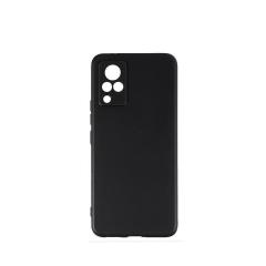 Microcase Vivo V21 4G Matte Serisi Silikon TPU Kılıf - Siyah