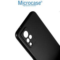 Microcase Vivo V21 4G Matte Serisi Silikon TPU Kılıf - Siyah