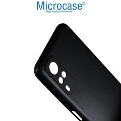Microcase Vivo Y51 Matte Serisi Silikon TPU Kılıf - Siyah