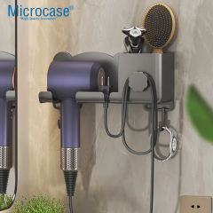 Microcase Çok Fonksiyonlu Saç Kurutma Makinası ve Banyo Malzemeleri İçin Düzenleyici Askılık Stand - AL5050